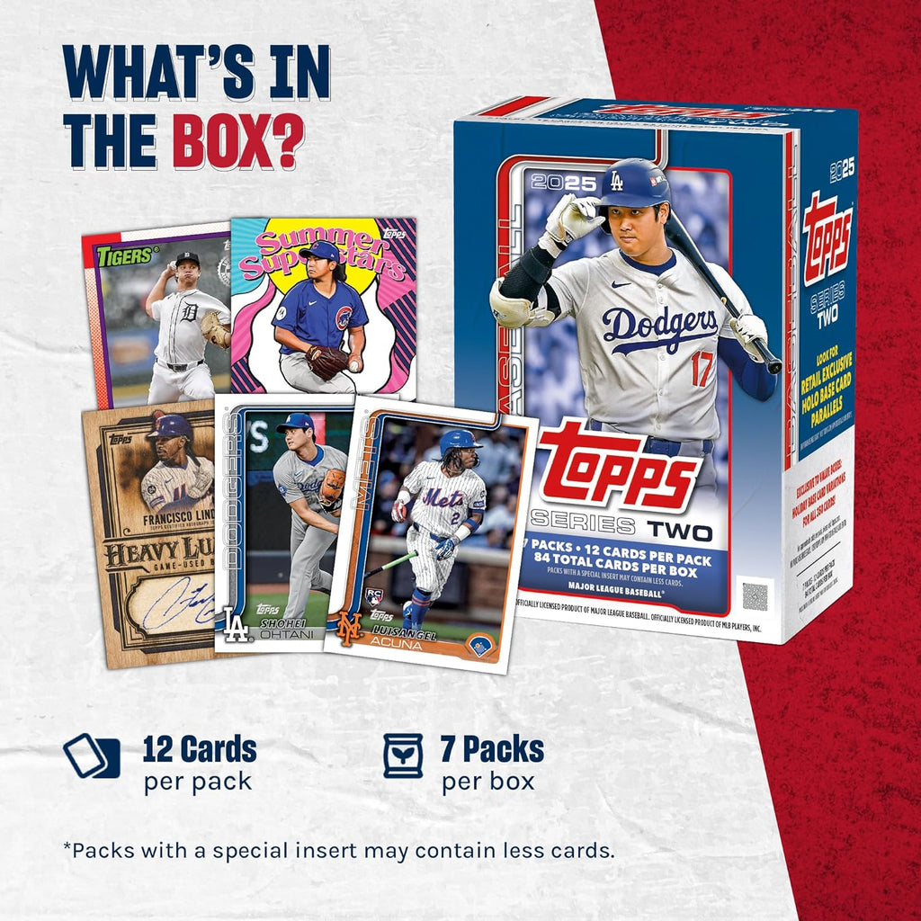2025 Baseball Series 2 - MLB - Value Box - Topps