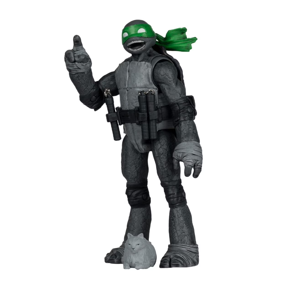 Figura Michelangelo (Black, White & Green)(Page Punchers) - TMNT - 5