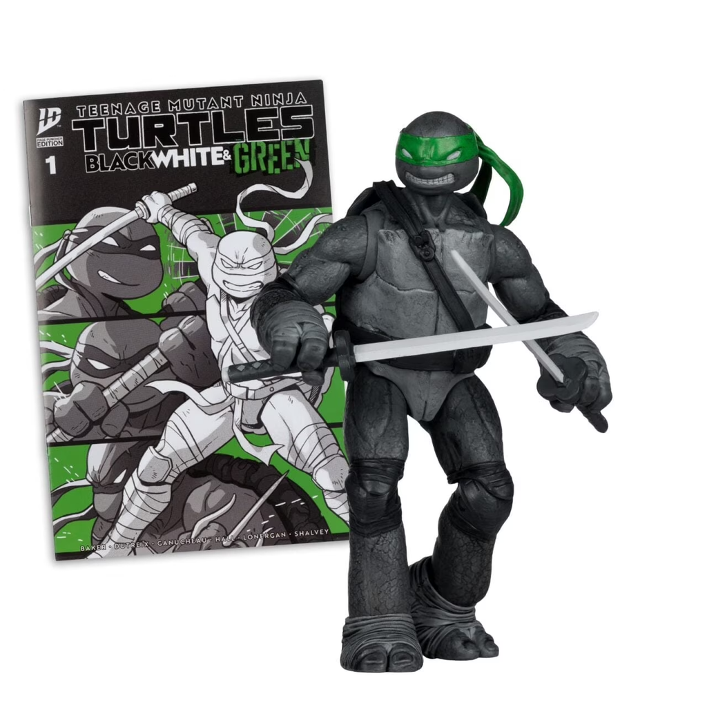 Figura Leonardo (Black, White & Green)(Page Punchers) - TMNT - 5