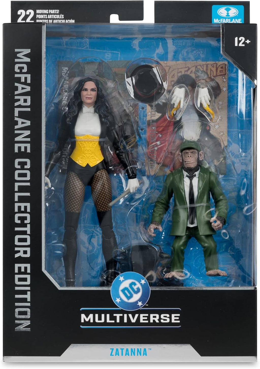 Figura Zatanna with Detective Chimp (DC Classic) - Collector Edition #53 - 7