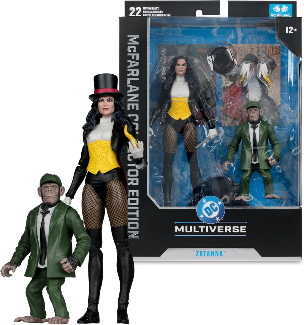 Figura Zatanna with Detective Chimp (DC Classic) - Collector Edition #53 - 7