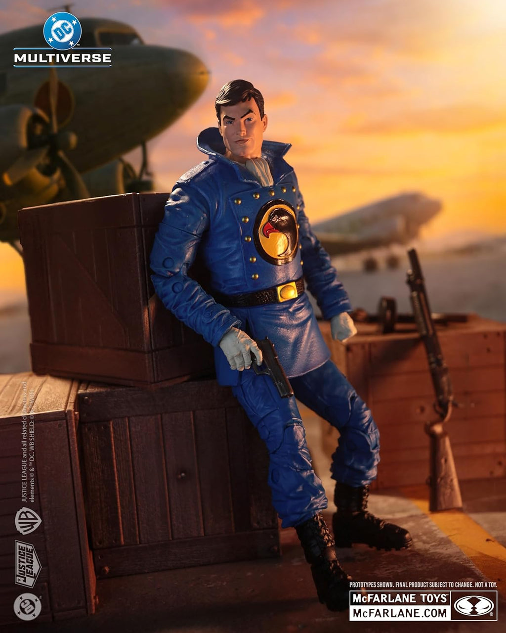 Figura Black Hawk #49 (DC CLASSIC) - Collector Edition - Dc Comics Wave 13 - 7'' Scale - Mcfarlane