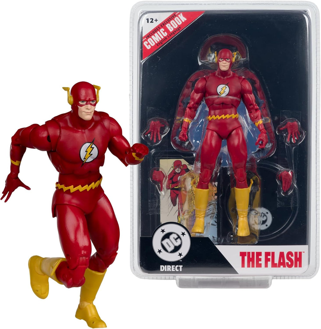 Figura The Flash Barry Allen (The Flash #123) - DC Direct Page Punchers w/ Comic - W11 - 7