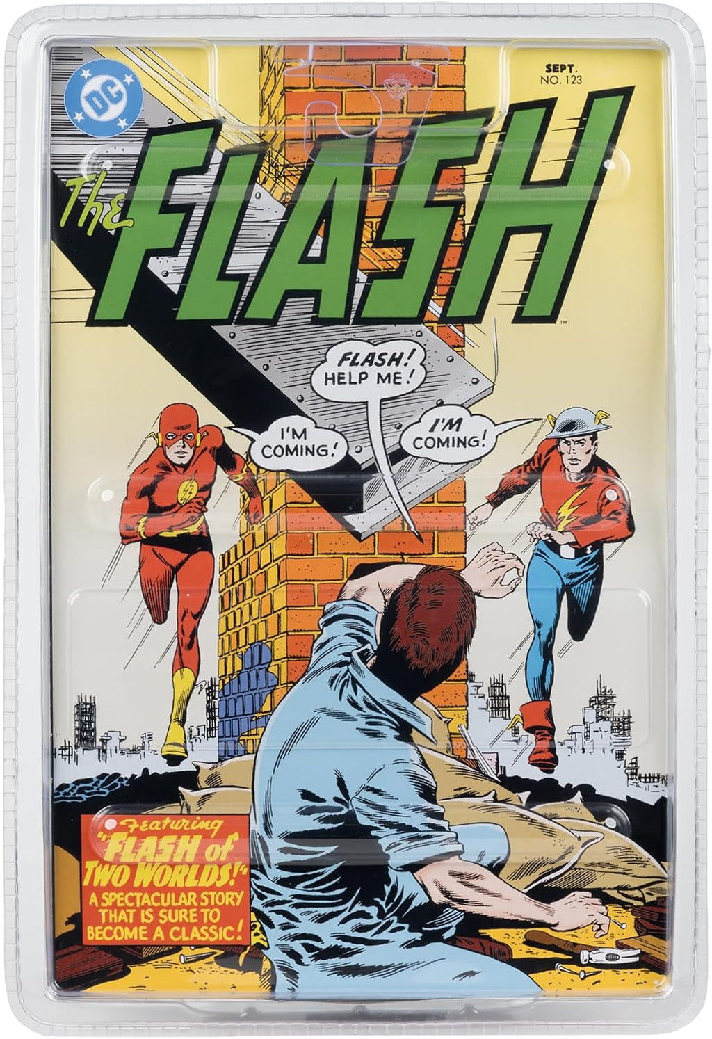 Figura The Flash Barry Allen (The Flash #123) - DC Direct Page Punchers w/ Comic - W11 - 7