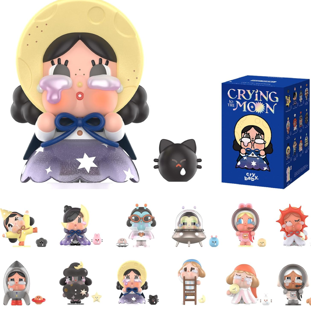 Blind Box CRYBABY - Crying To The Moon - Collectible Surprise Figure - Pop Mart