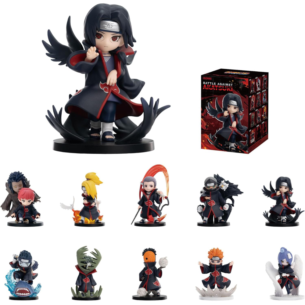 Blind Box Naruto Battle Against Akatsuki - Naruto Shippuden - Collectible Surprise Figure - Pop Martb