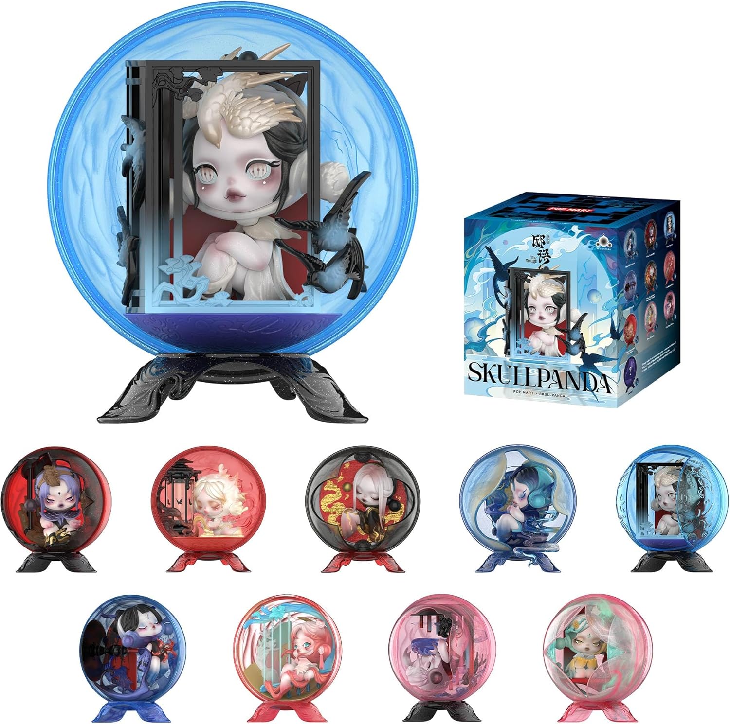Blind Box Skullpanda - The Mirage - Collectible Surprise Figure