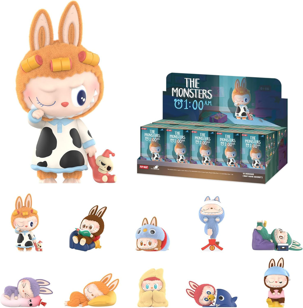 Blind Box Labubu - The Monsters 1:00 A.M. - Collectible Surprise Figure - Pop Mart