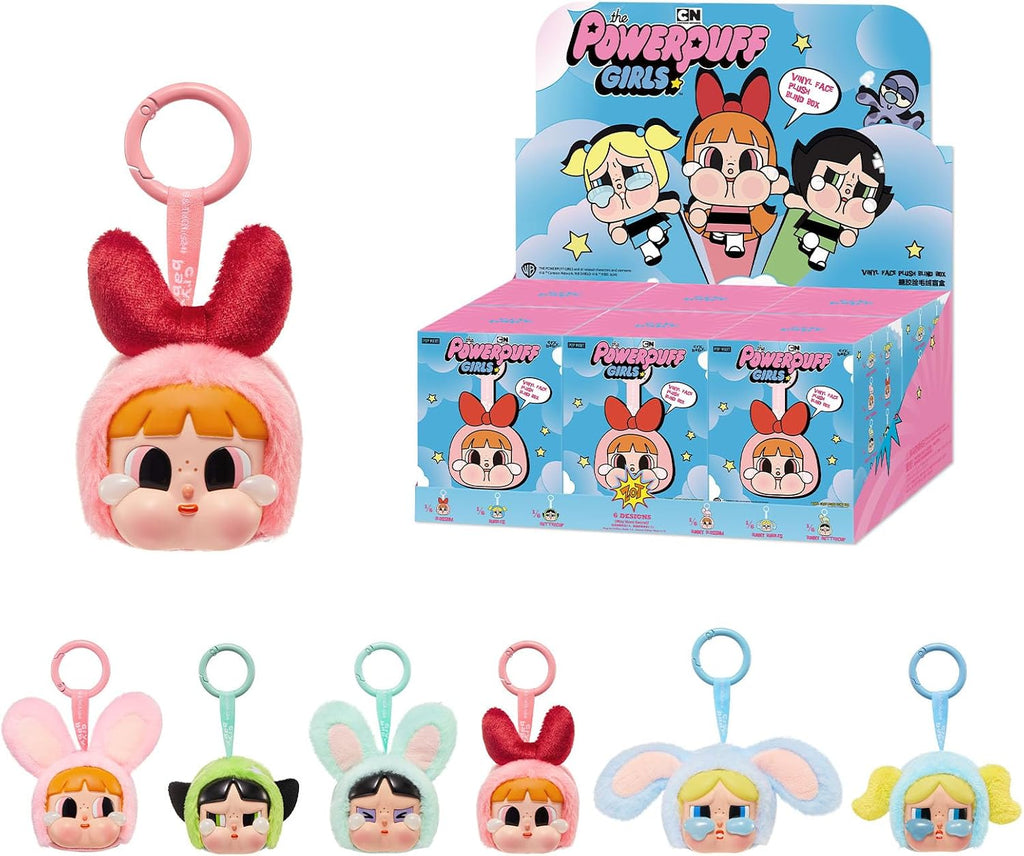Chaveiro BLIND BOX CRYBABY x As Meninas Superpoderosas - The Powerpuff Girls - Collectible Surprise Keychain - Pop Mart