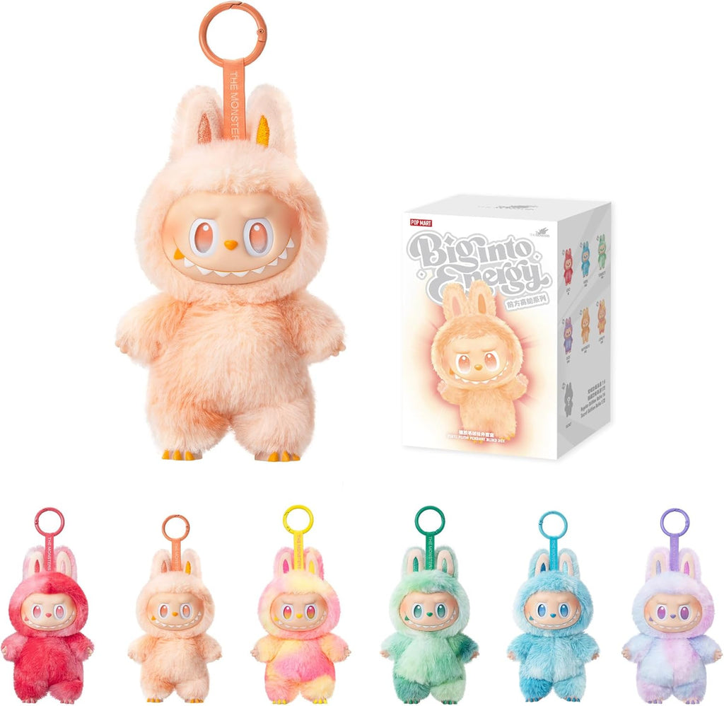 Chaveiro BLIND BOX Labubu - The Monsters Big into Energy - Collectible Surprise Keychain - Pop Mart