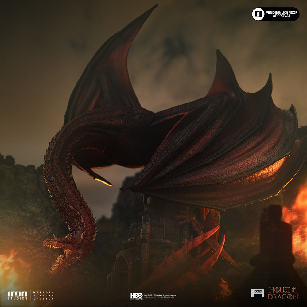 Voucher Pré-venda - Estátua Caraxes - House of the Dragon - Icons - Iron Studios