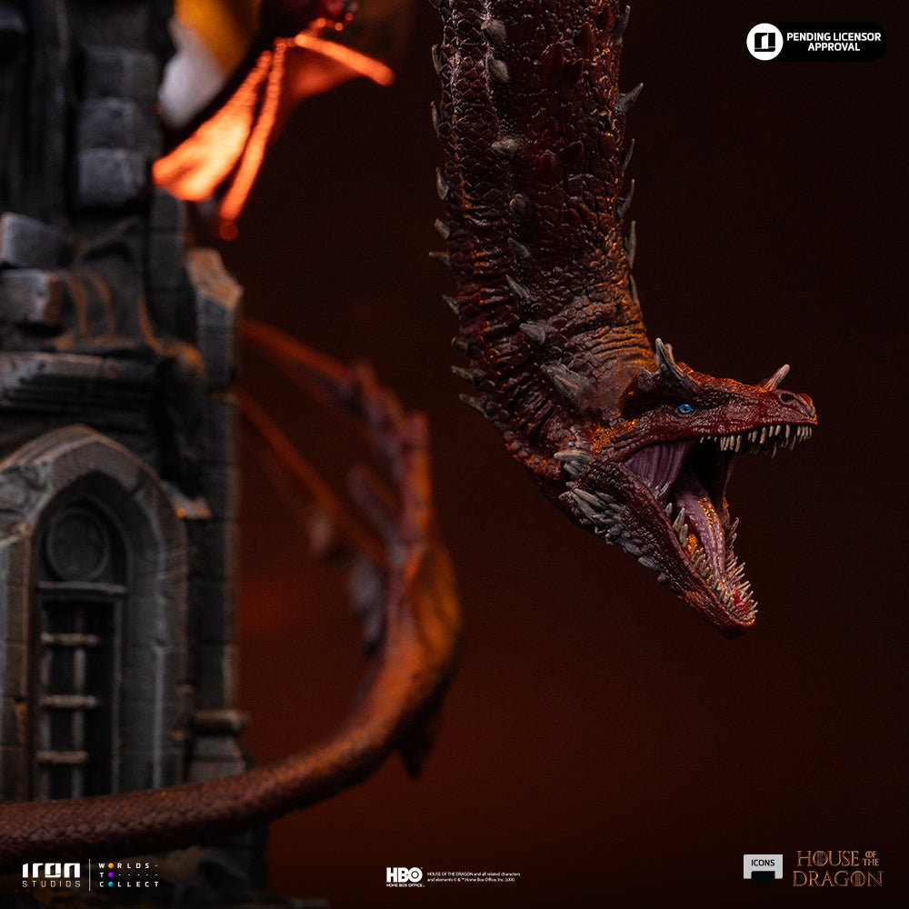 Voucher Pré-venda - Estátua Caraxes - House of the Dragon - Icons - Iron Studios