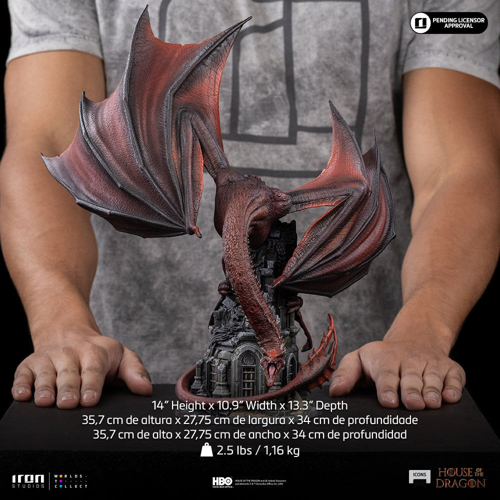 Voucher Pré-venda - Estátua Caraxes - House of the Dragon - Icons - Iron Studios