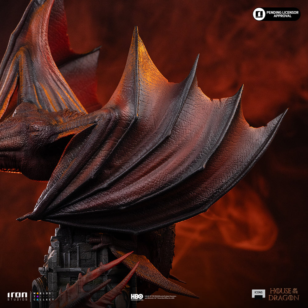 Voucher Pré-venda - Estátua Caraxes - House of the Dragon - Icons - Iron Studios