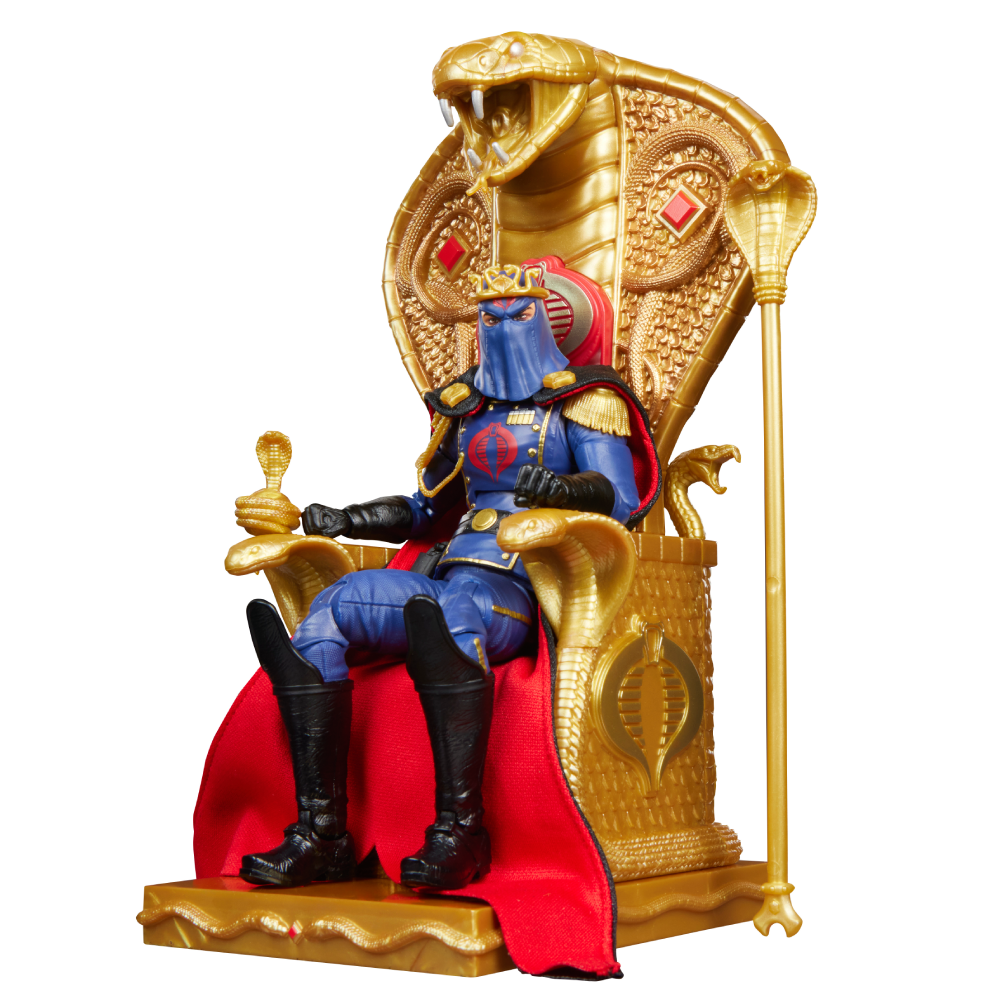 Pré-venda - Figura King Cobra Commandar - G.I Joe - Hasbro