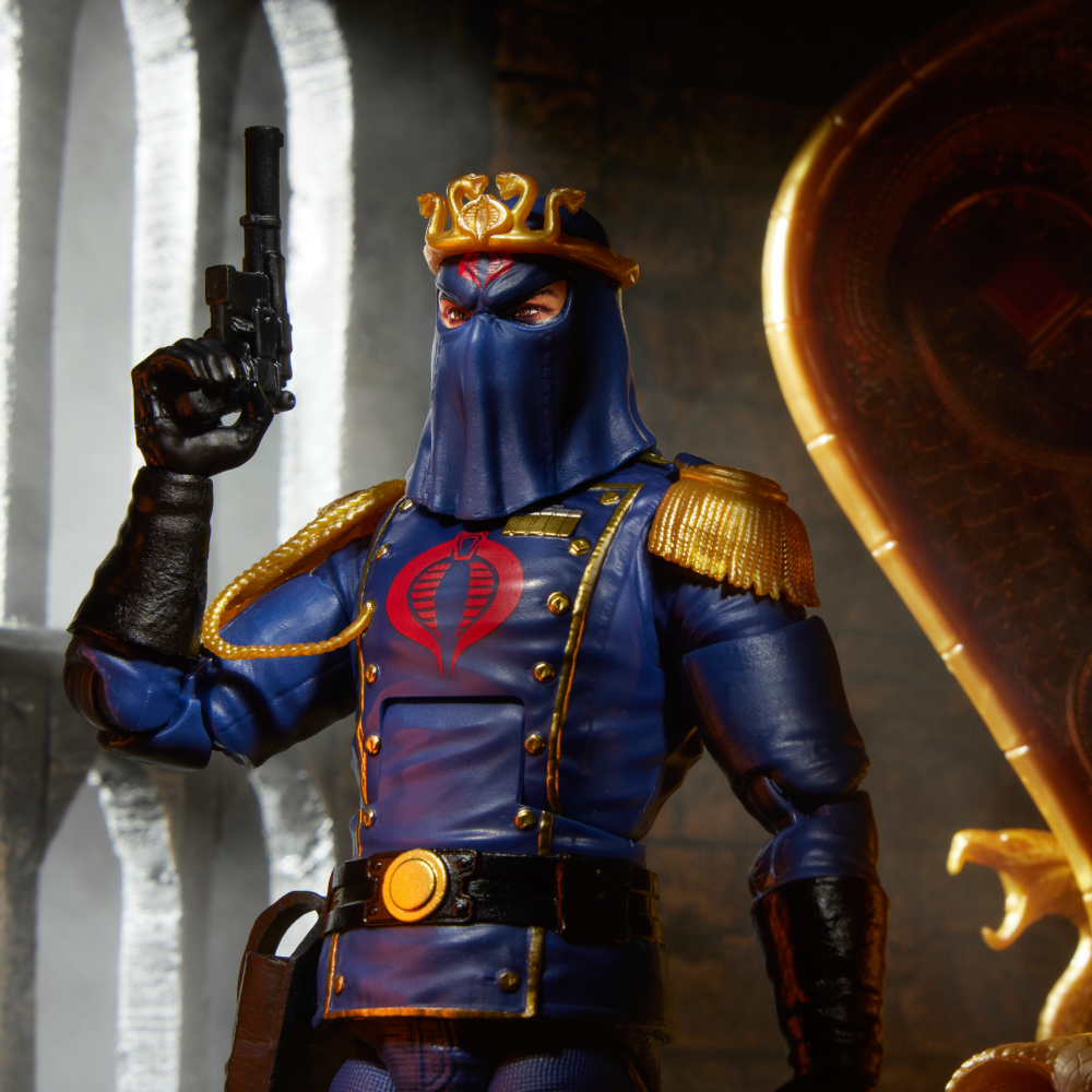 Pré-venda - Figura King Cobra Commandar - G.I Joe - Hasbro