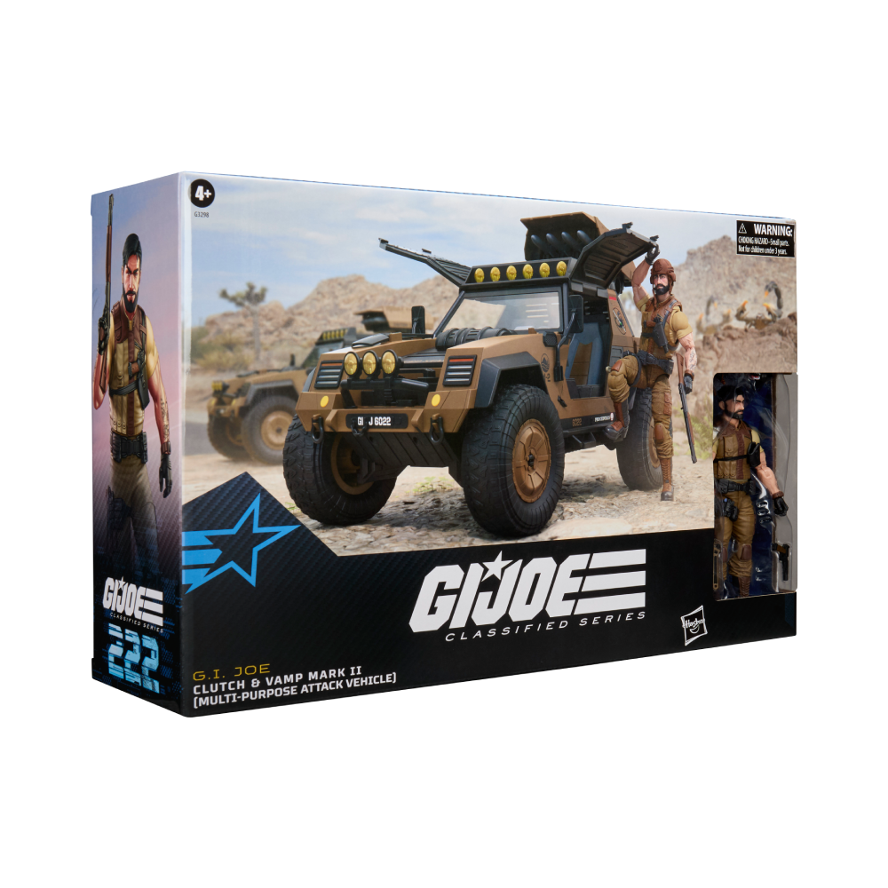 Pré-venda - Figura Cluth and Vamp MK II - G.I Joe - Hasbro