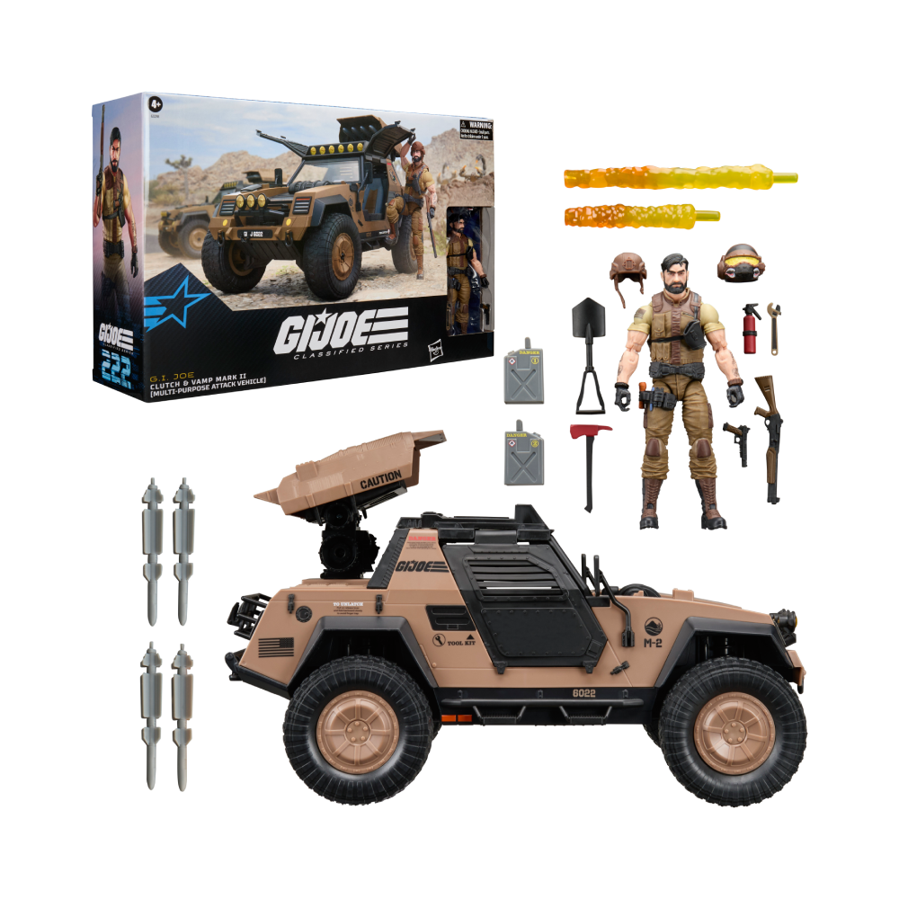 Pré-venda - Figura Cluth and Vamp MK II - G.I Joe - Hasbro