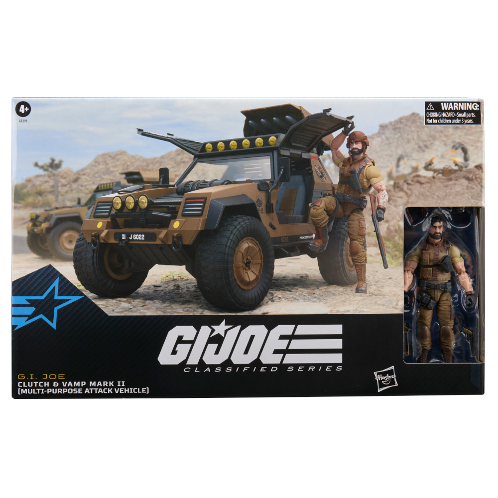 Pré-venda - Figura Cluth and Vamp MK II - G.I Joe - Hasbro
