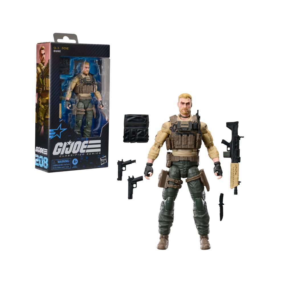 Pré-venda - Figura Rugged Duke - G.I Joe - Hasbro