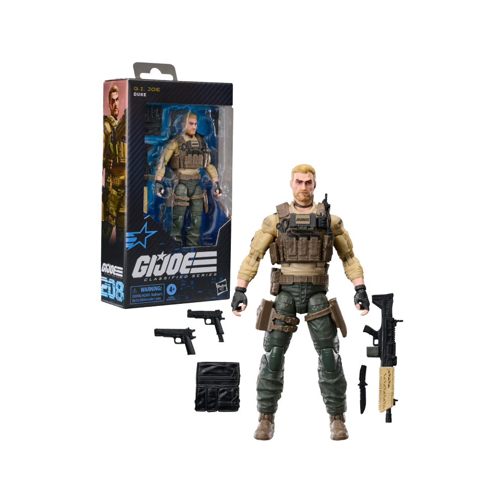 Pré-venda - Figura Rugged Duke - G.I Joe - Hasbro