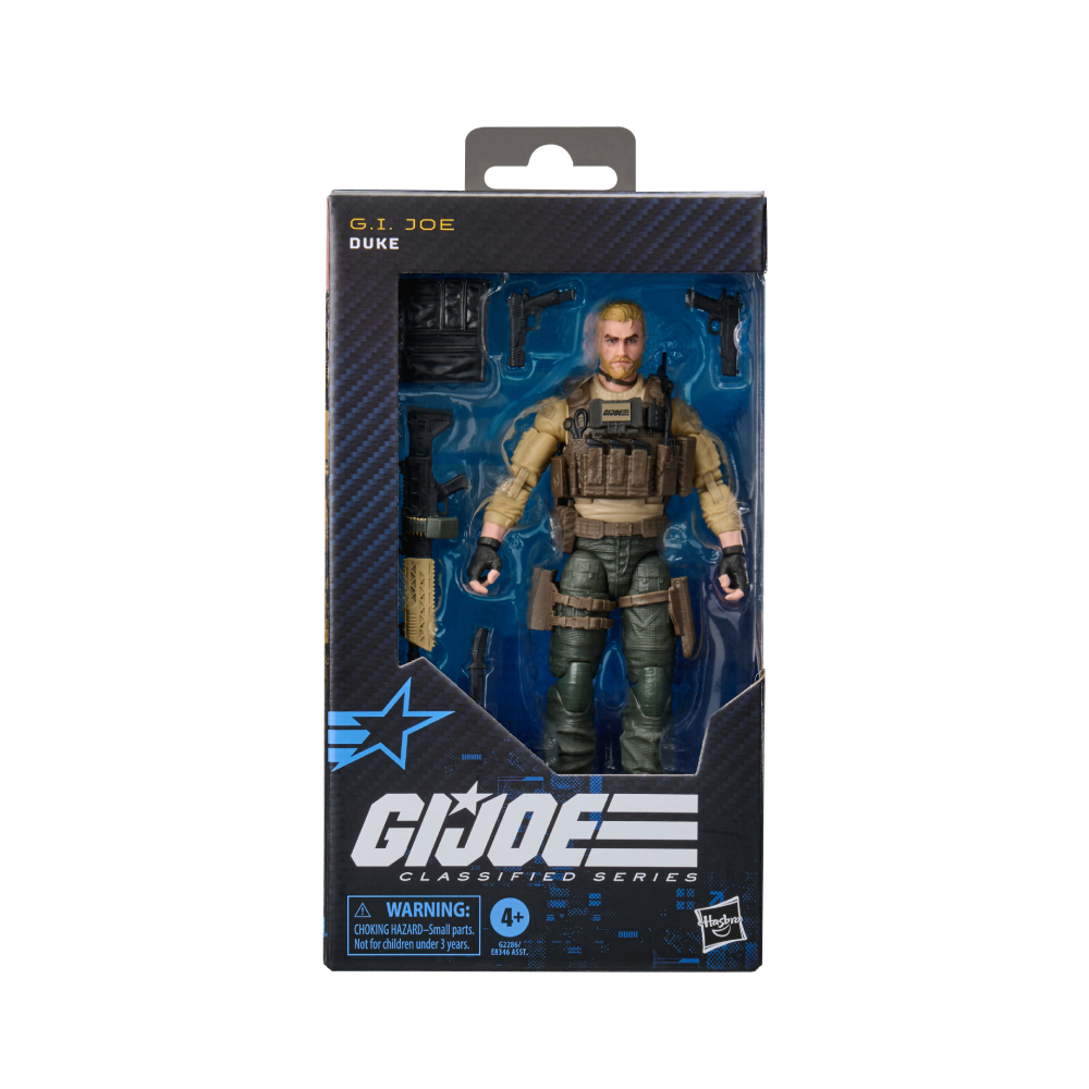 Pré-venda - Figura Rugged Duke - G.I Joe - Hasbro