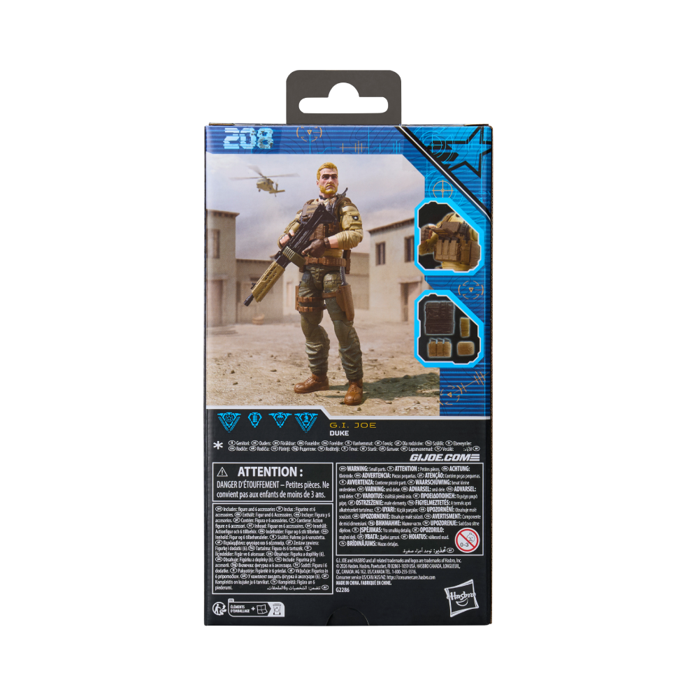 Pré-venda - Figura Rugged Duke - G.I Joe - Hasbro