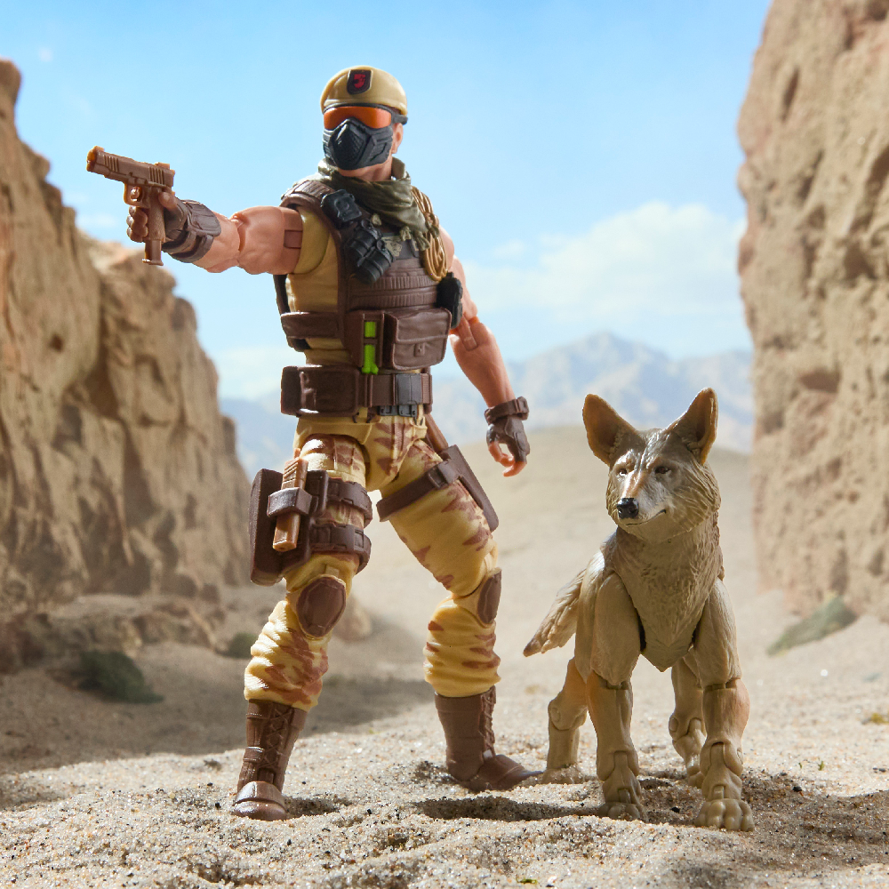 Pré-venda - Figura Dusty and Sandstorm - G.I Joe - Hasbro