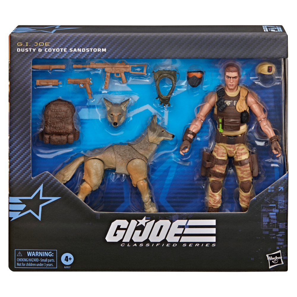 Pré-venda - Figura Dusty and Sandstorm - G.I Joe - Hasbro