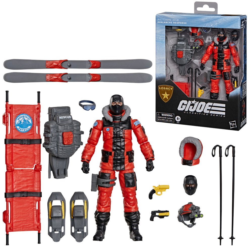 Pré-venda - Figura Snow Rescue Trooper - G.I Joe - Hasbro
