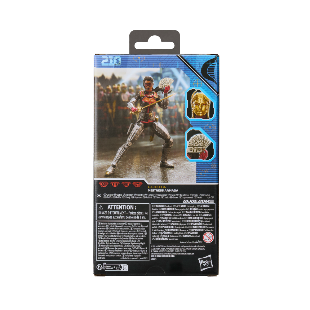 Pré-venda - Figura Iron Grenadier Misstress Armada - G.I Joe - Hasbro
