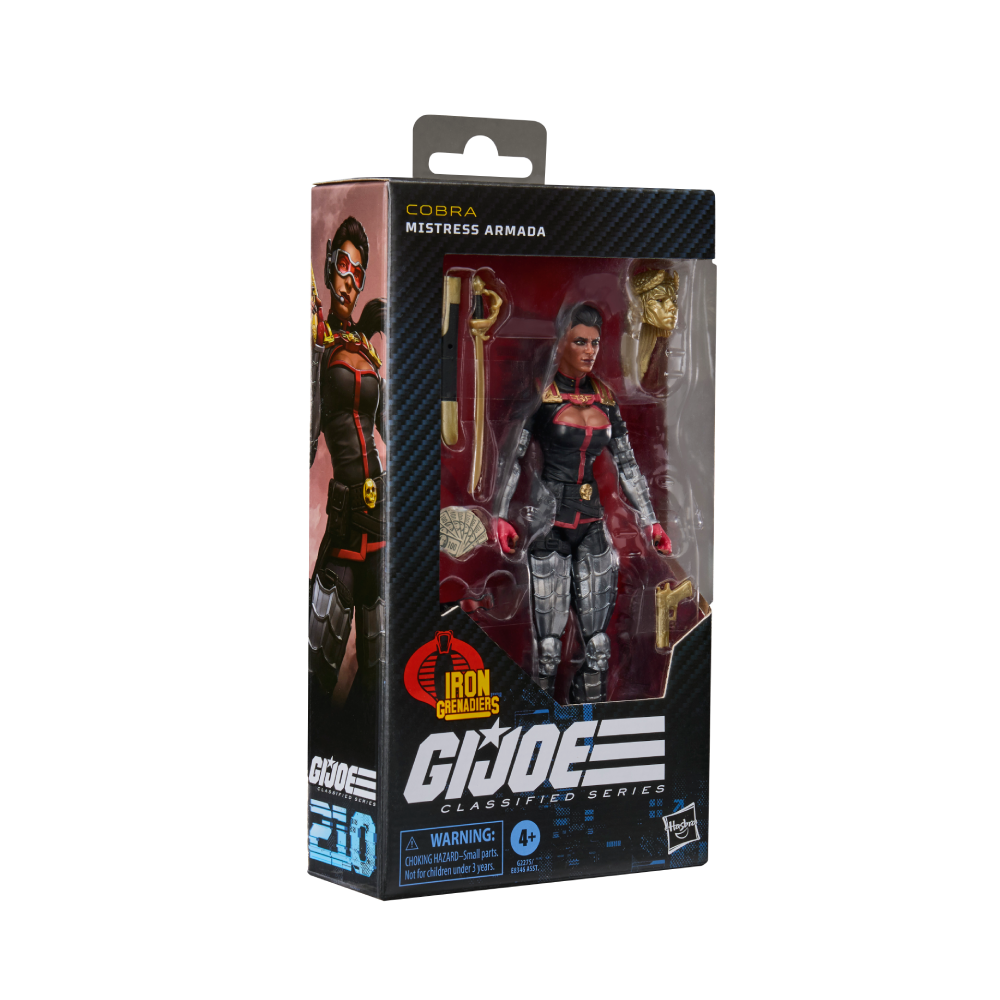 Pré-venda - Figura Iron Grenadier Misstress Armada - G.I Joe - Hasbro