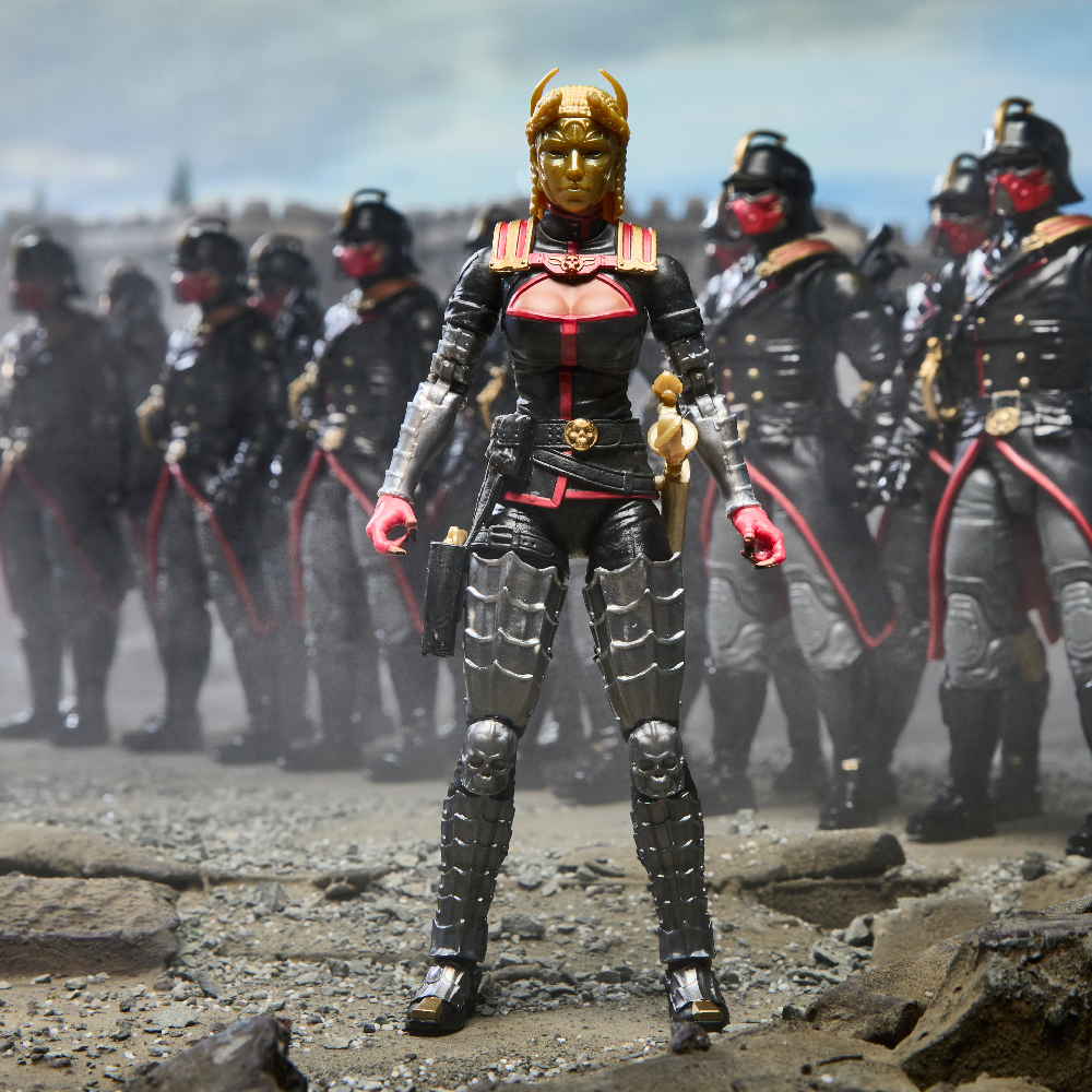 Pré-venda - Figura Iron Grenadier Misstress Armada - G.I Joe - Hasbro