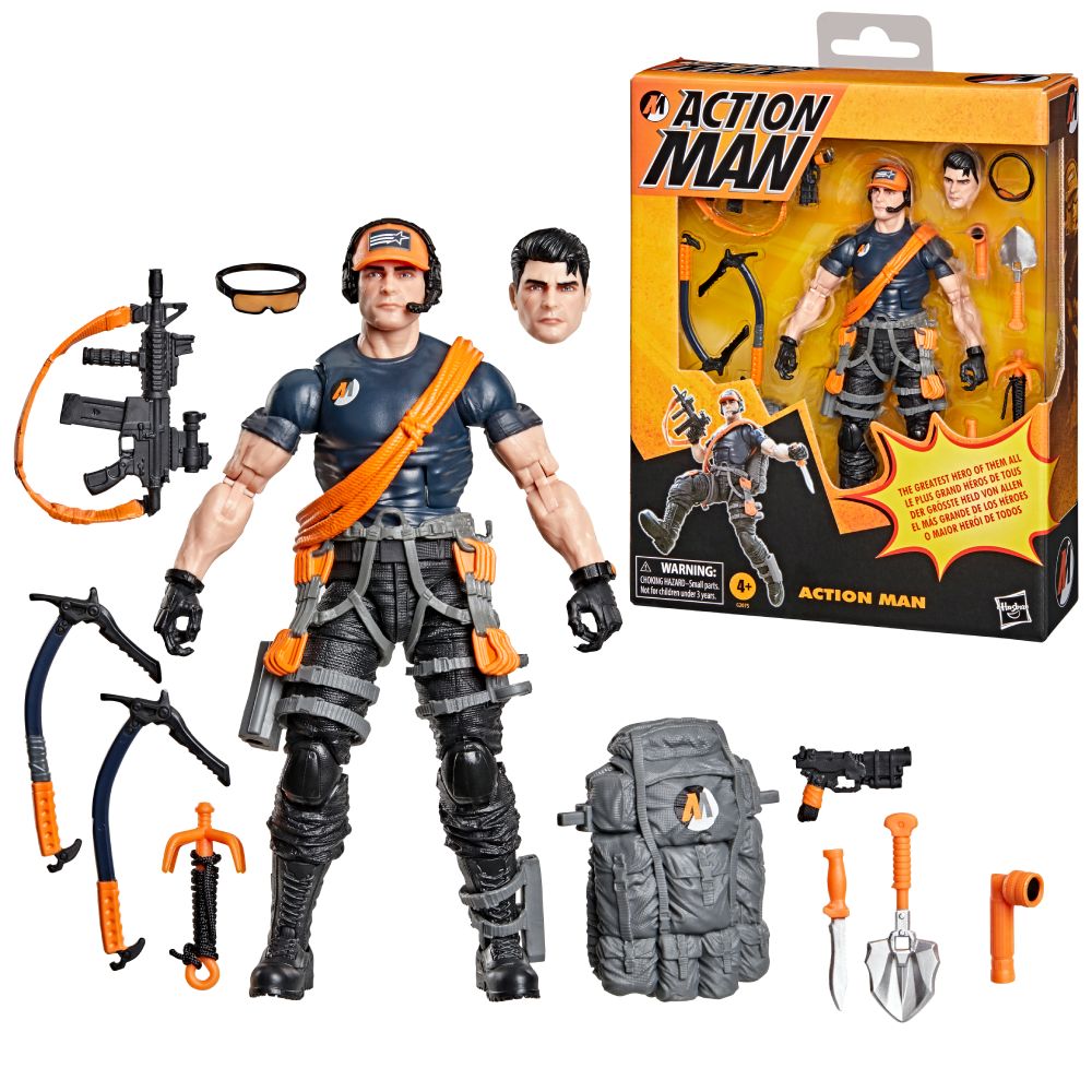 Pré-venda - Figura Action Man From The Creators of G.I Joe Classified - Hasbro