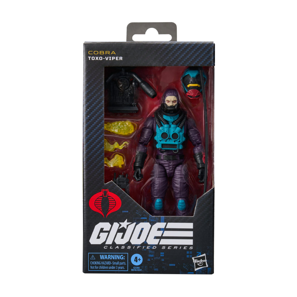 Pré-venda - Figura Toxo-Viper - G.I Joe - Hasbro