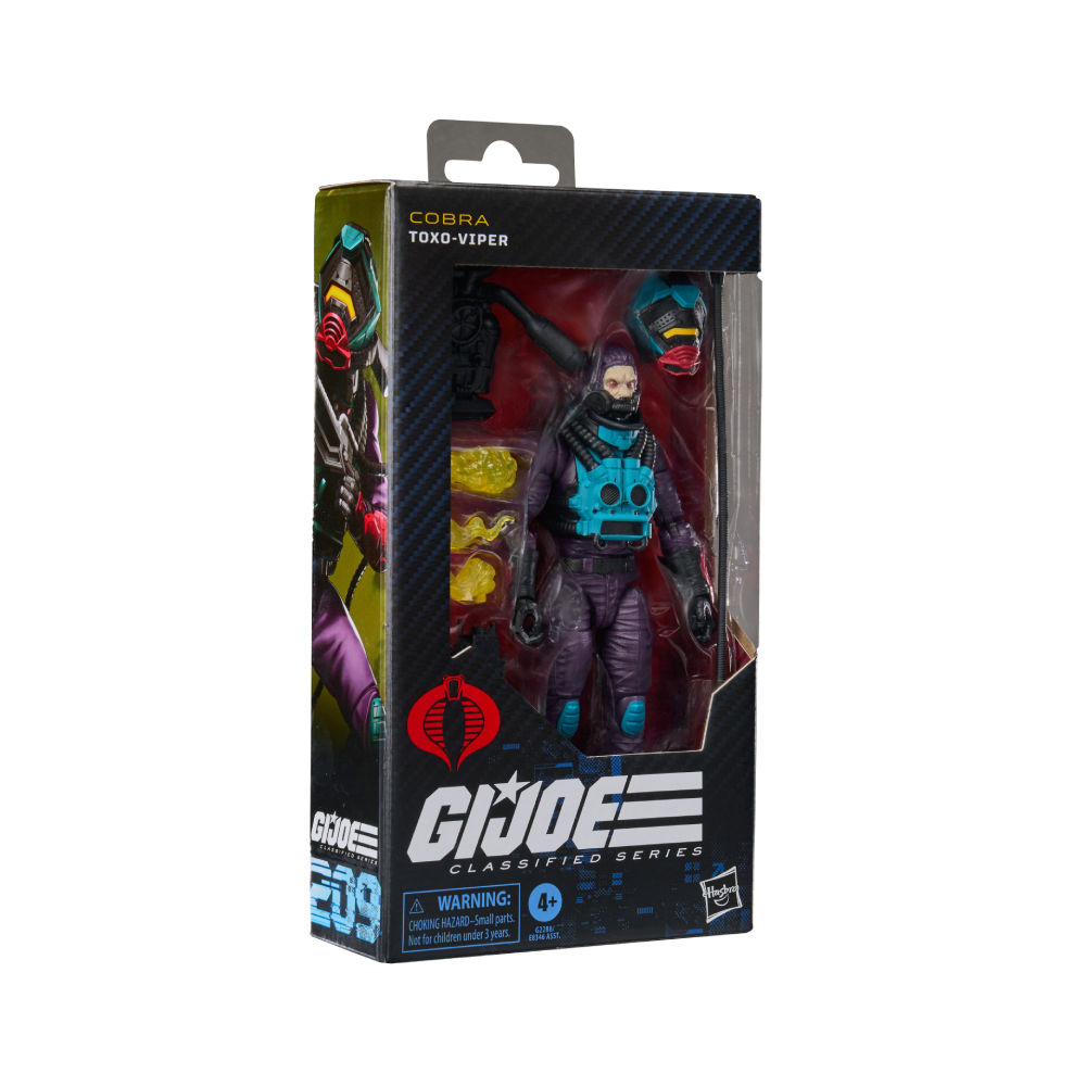 Pré-venda - Figura Toxo-Viper - G.I Joe - Hasbro