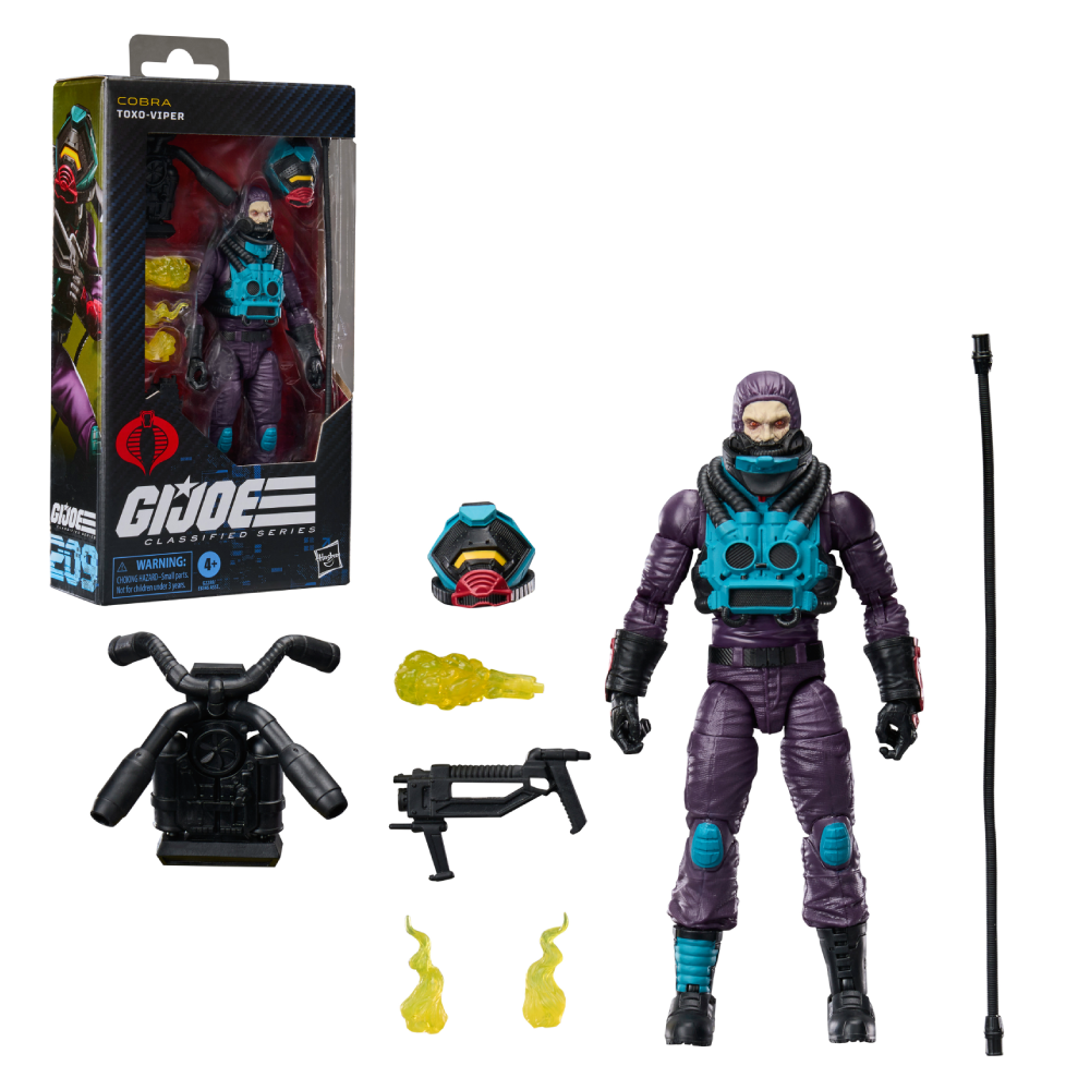 Pré-venda - Figura Toxo-Viper - G.I Joe - Hasbro