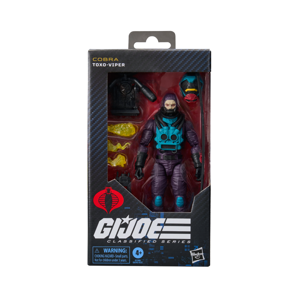 Pré-venda - Figura Toxo-Viper - G.I Joe - Hasbro