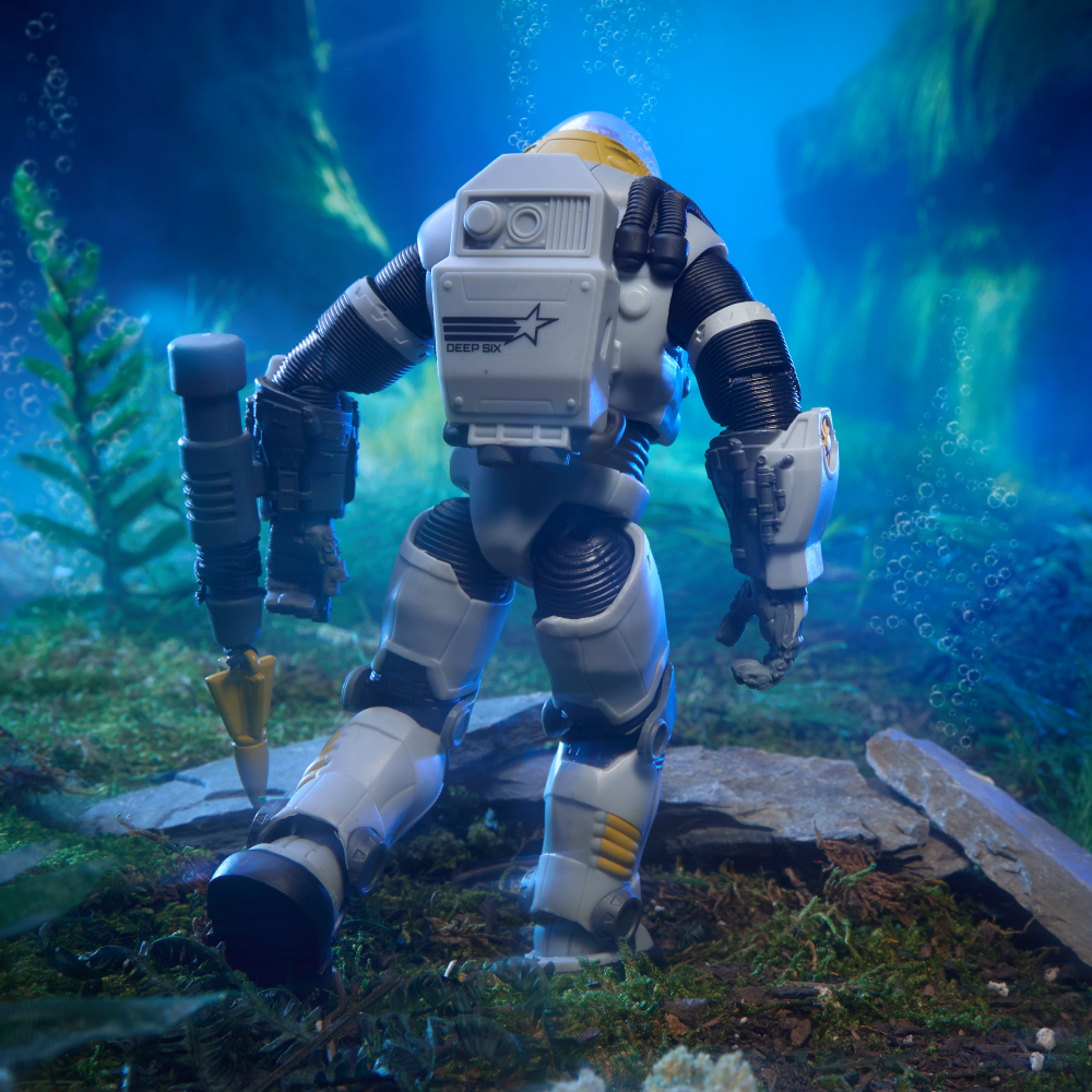 Pré-venda - Figura Deep Six in With Deep - Sea Gear - Hasbro
