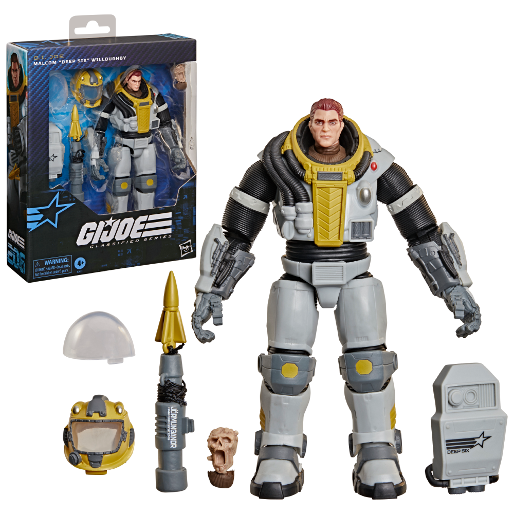 Pré-venda - Figura Deep Six in With Deep - Sea Gear - Hasbro