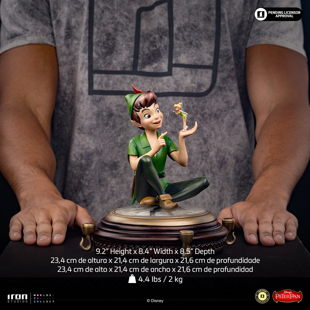 Voucher Pré-Venda - Estátua Peter Pan & Tinkerbell - Disney Classics - Vintage Collection - Iron Studios