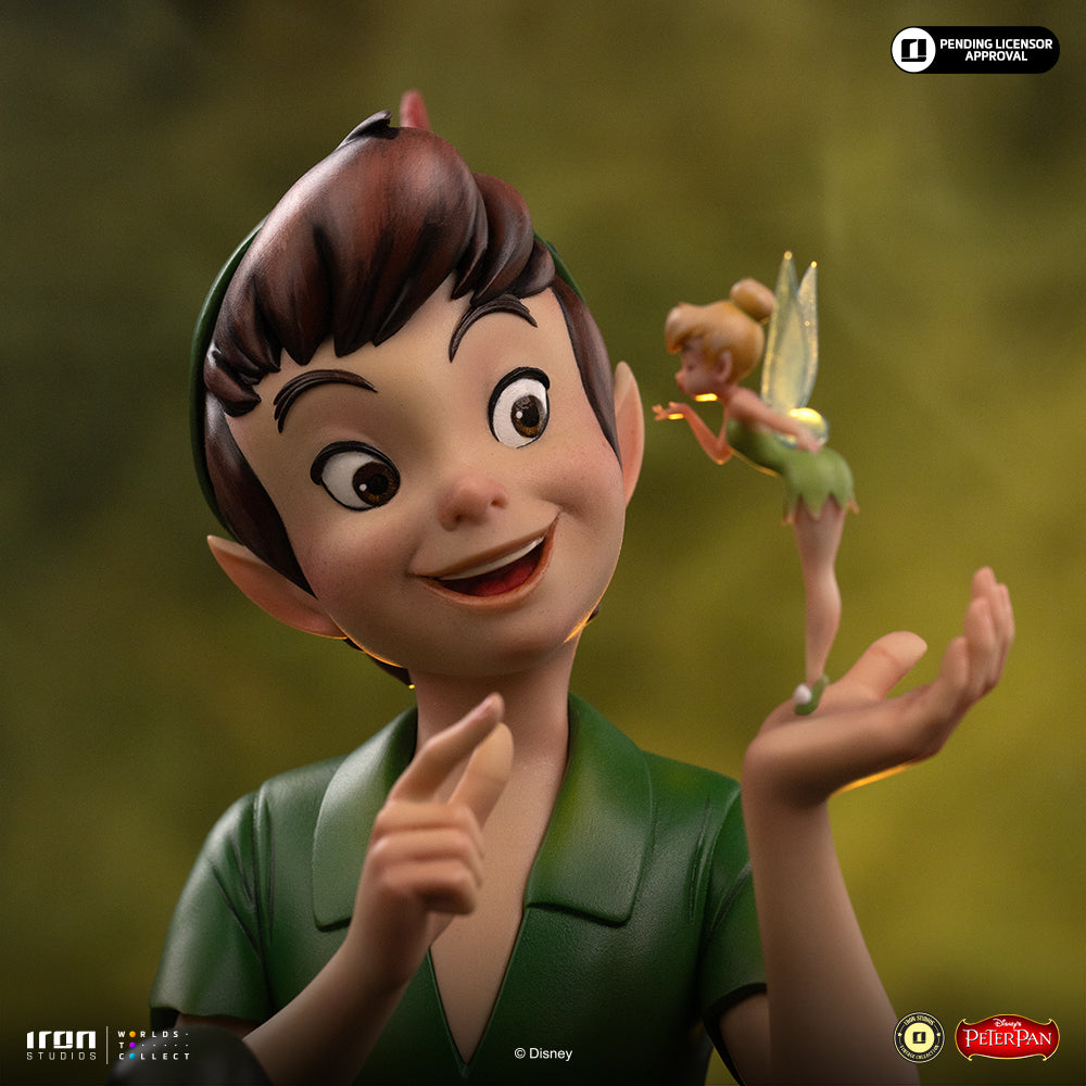 Voucher Pré-Venda - Estátua Peter Pan & Tinkerbell - Disney Classics - Vintage Collection - Iron Studios
