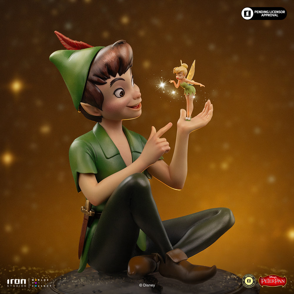 Voucher Pré-Venda - Estátua Peter Pan & Tinkerbell - Disney Classics - Vintage Collection - Iron Studios
