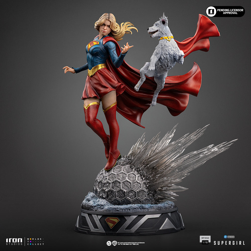 Voucher Pré-venda - Estátua Supergirl - Supergirl Movie - Art Scale 1/10 - Iron Studios