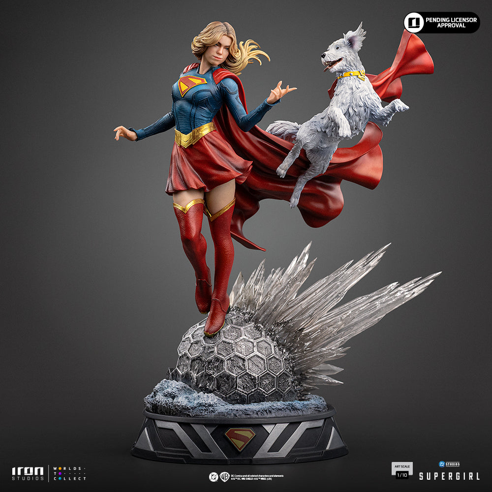 Voucher Pré-venda - Estátua Supergirl - Supergirl Movie - Art Scale 1/10 - Iron Studios