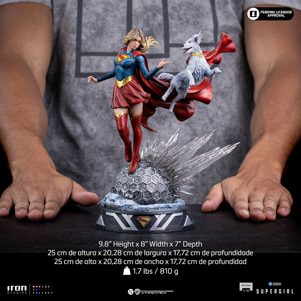 Voucher Pré-venda - Estátua Supergirl - Supergirl Movie - Art Scale 1/10 - Iron Studios