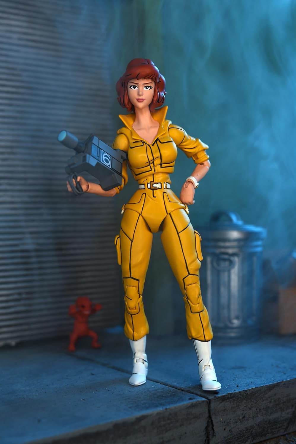 Figura Ultimate April O'Neil - Cartoon - TMNT - NECA