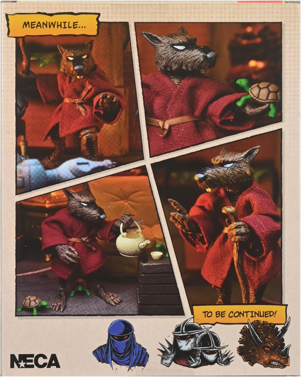 Figura Splinter TMNT Mirage Comics 7” Scale - Neca