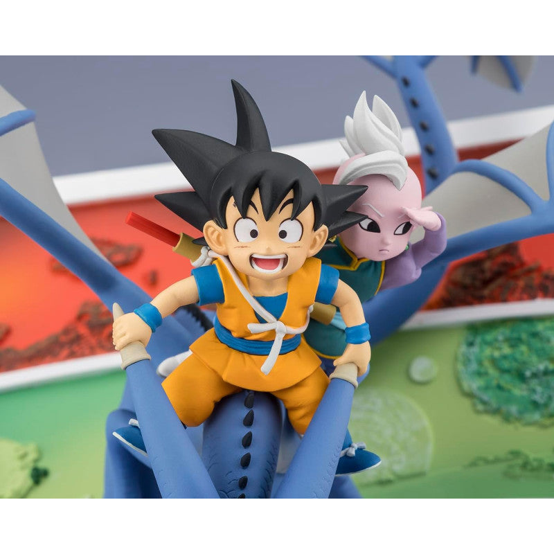 Figura Son Goku (Mini) & Supreme Kai (Mini) - Welcome To The Demon Realm! – Dragon Ball – Figuarts Zero – Bandai