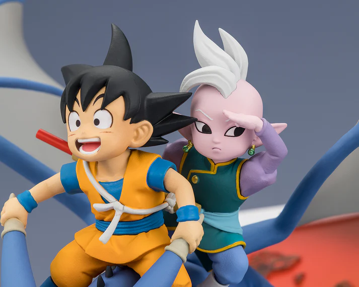 Figura Son Goku (Mini) & Supreme Kai (Mini) - Welcome To The Demon Realm! – Dragon Ball – Figuarts Zero – Bandai
